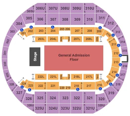  BASEBALL Seating Map Seating Chart