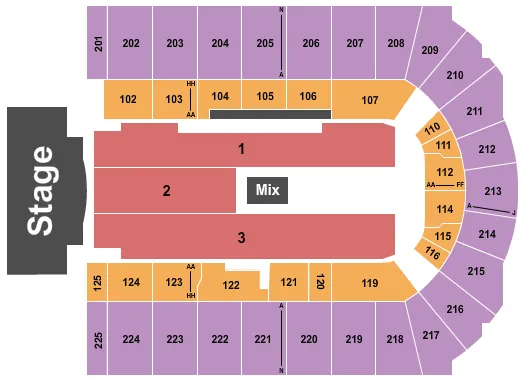  IMPRACTICAL JOKERS Seating Map Seating Chart