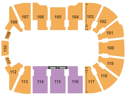  CIRCUS Seating Map Seating Chart