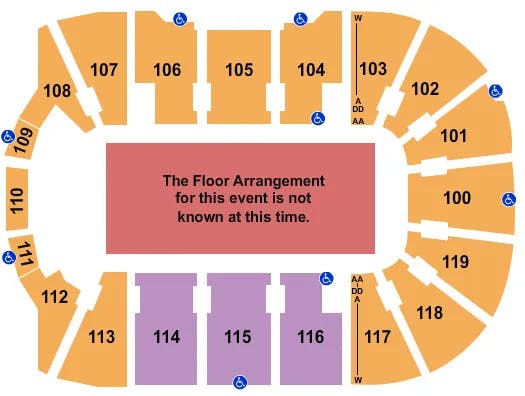  GENERIC FLOOR Seating Map Seating Chart