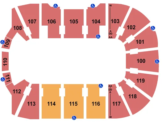  MARVEL UNIVERSE Seating Map Seating Chart