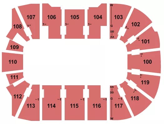  OPEN FLOOR Seating Map Seating Chart