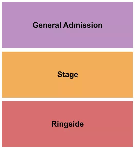  WRESTLING Seating Map Seating Chart