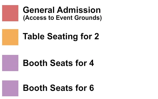  JIZZY PEARL Seating Map Seating Chart