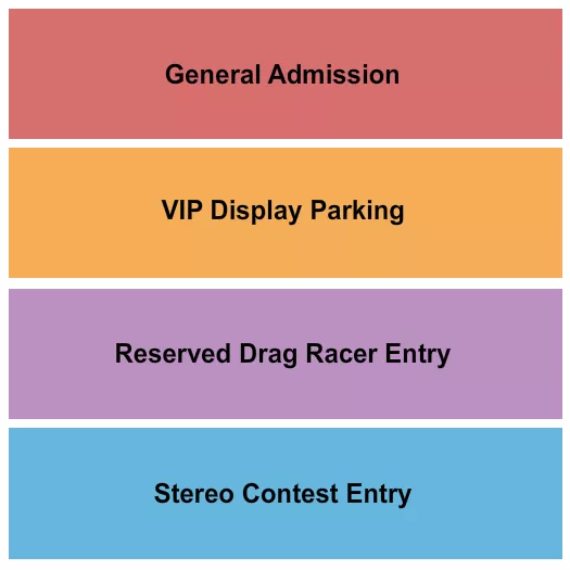  IMPORT FACE OFF Seating Map Seating Chart