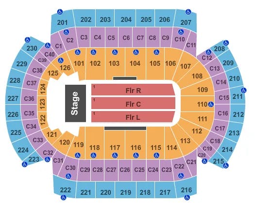  FULL HOUSE Seating Map Seating Chart