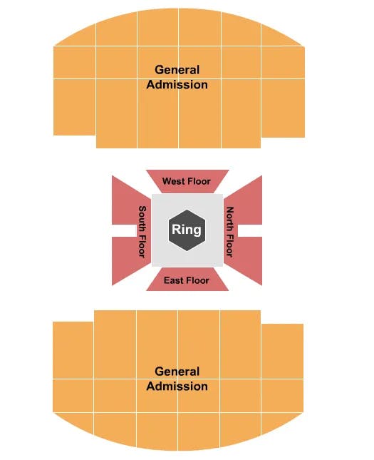  MMA GA Seating Map Seating Chart