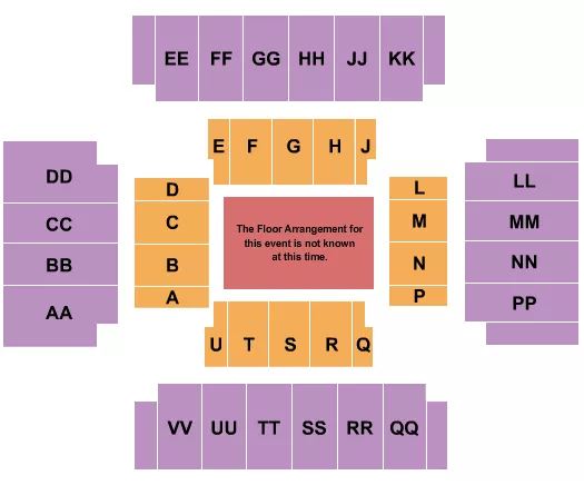 GENERIC FLOOR Seating Map Seating Chart