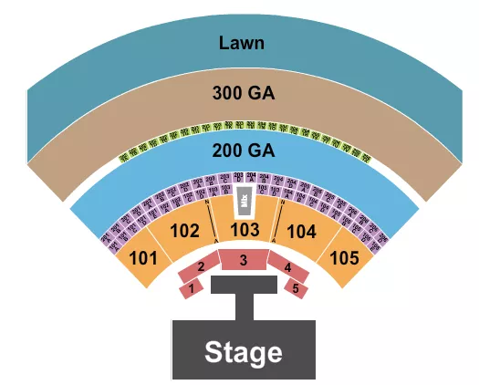 FASHION SHOW Seating Map Seating Chart