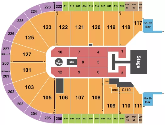 DISNEY DESCENDANTS Seating Map Seating Chart
