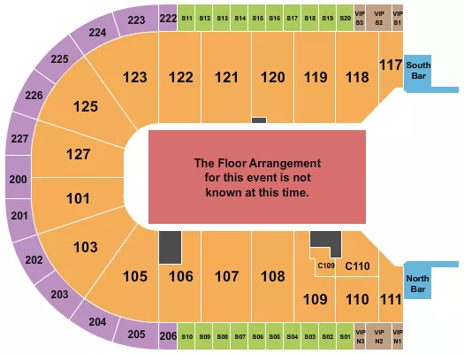 GENERIC FLOOR Seating Map Seating Chart