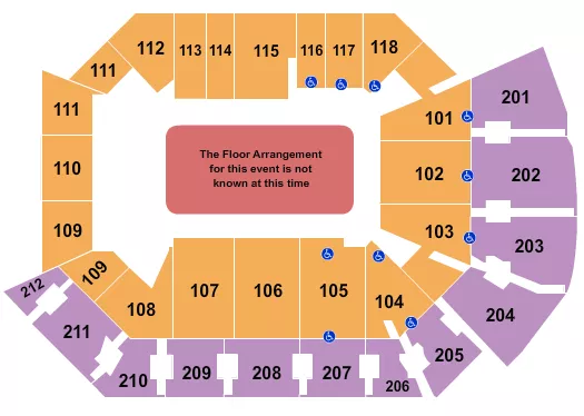 GENERIC FLOOR Seating Map Seating Chart