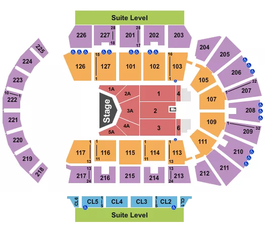 JO KOY 2 Seating Map Seating Chart