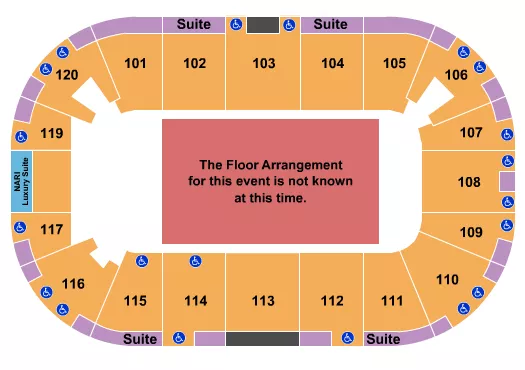 GENERIC FLOOR Seating Map Seating Chart