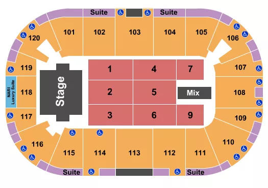 MORAT Seating Map Seating Chart