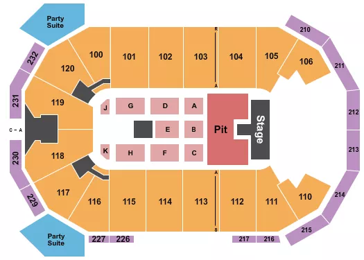 GAVIN ADCOCK Seating Map Seating Chart