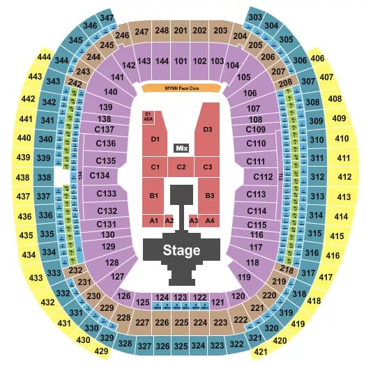 MAYDAY Seating Map Seating Chart