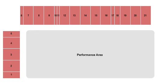 MONSTER TRUCKS Seating Map Seating Chart