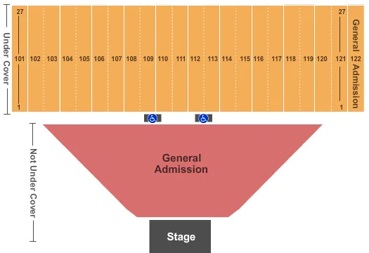 ENDSTAGE GA Seating Map Seating Chart
