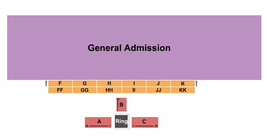 WRESTLING Seating Map Seating Chart