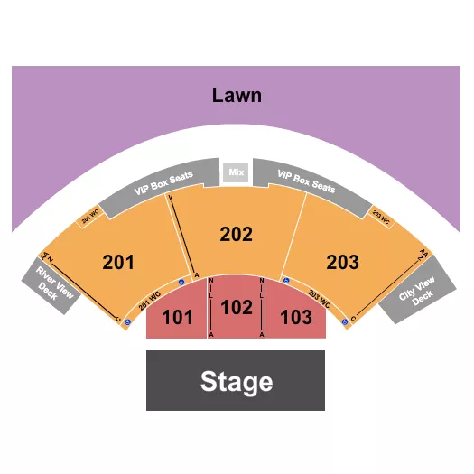 KEHLANI Seating Map Seating Chart