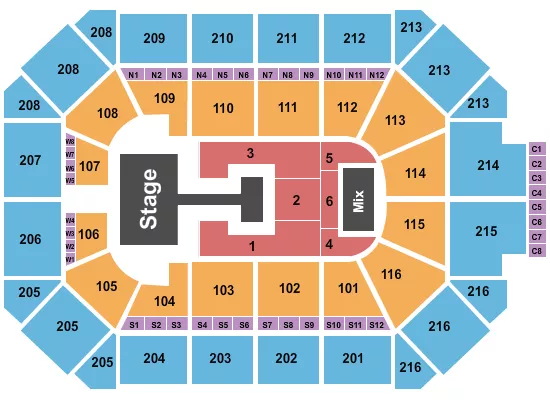 BABYMONSTER Seating Map Seating Chart