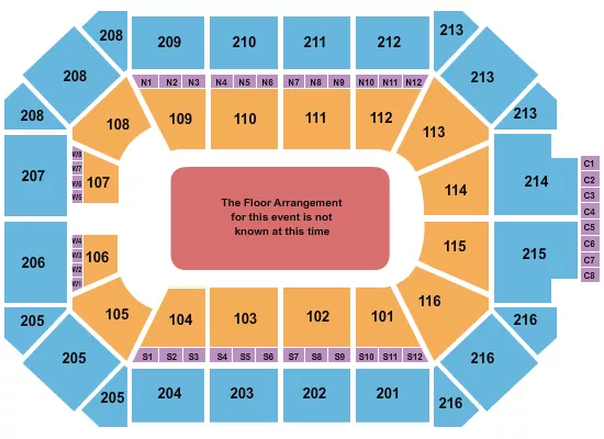 GENERIC FLOOR Seating Map Seating Chart