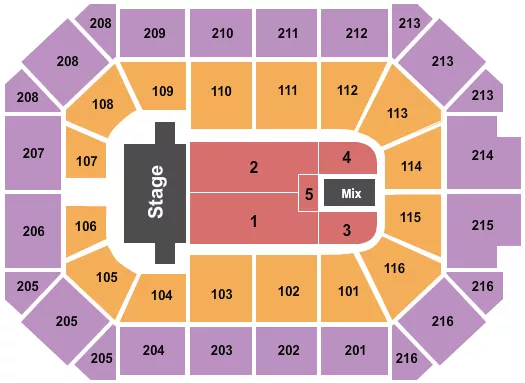 TSO Seating Map Seating Chart