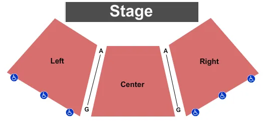 ENDSTAGE 2 Seating Map Seating Chart