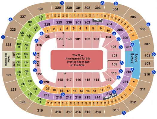 GENERIC FLOOR Seating Map Seating Chart