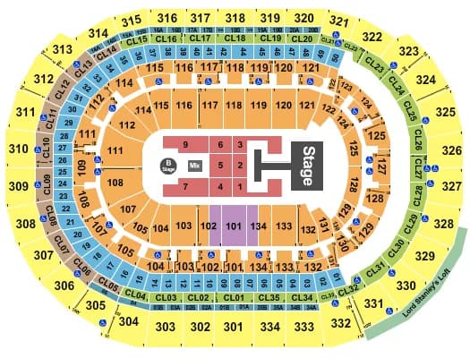 DISNEYS DESCENDANTS Seating Map Seating Chart