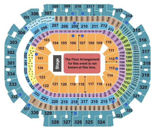 GENERIC FLOOR Seating Map Seating Chart