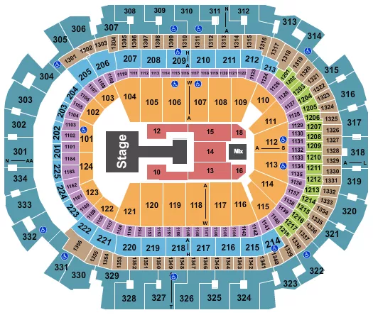 KATSEYE Seating Map Seating Chart