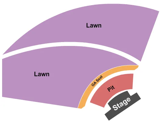 ENDSTAGE GA PIT Seating Map Seating Chart