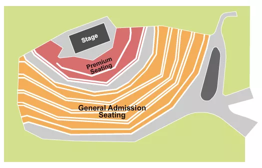 GA PREMIUM Seating Map Seating Chart