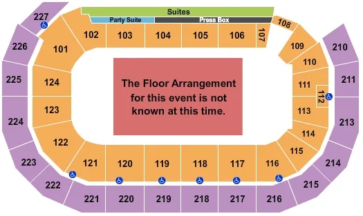 GENERIC FLOOR Seating Map Seating Chart