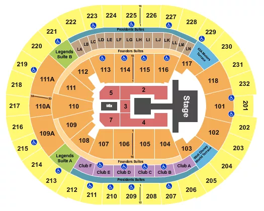 YOUNG MIKO Seating Map Seating Chart