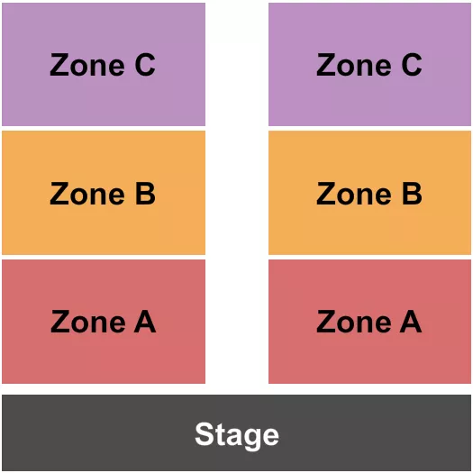 ANN DAVID HICKS AUDITORIUM AT JACKSONVILLE PUBLIC LIBRARY CANDLELIGHT Seating Map Seating Chart