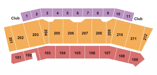 DCI Seating Map Seating Chart