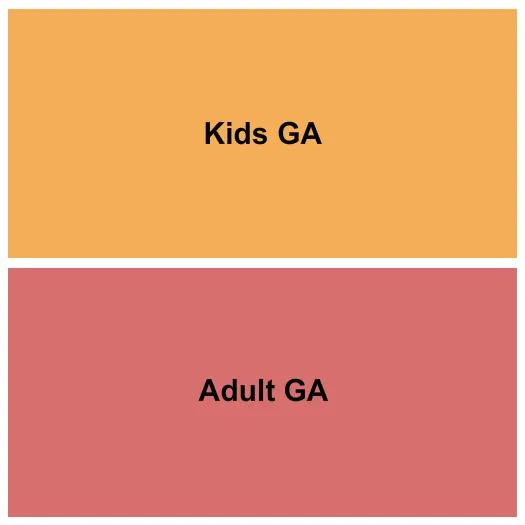 ADULT GA KIDS GA Seating Map Seating Chart