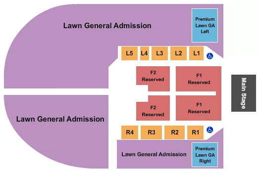ENDSTAGE GAUPPERLEVEL Seating Map Seating Chart