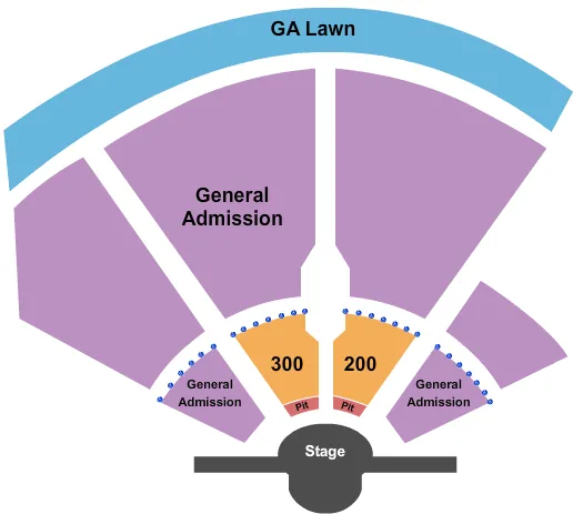 ENDSTAGE RSV GA Seating Map Seating Chart