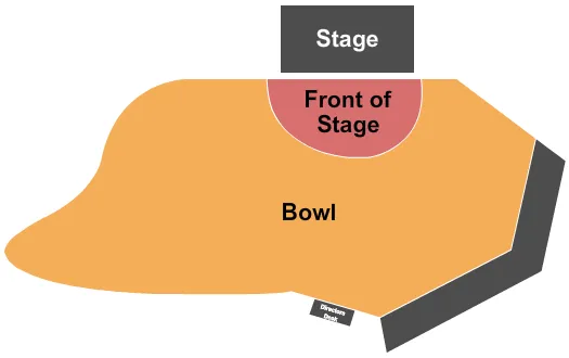 GA BOWL 2 Seating Map Seating Chart