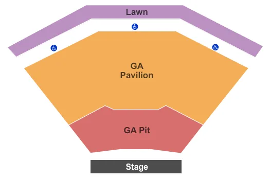 GA LEVELS Seating Map Seating Chart
