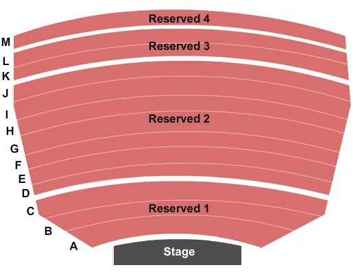 ENDSTAGE 2 Seating Map Seating Chart