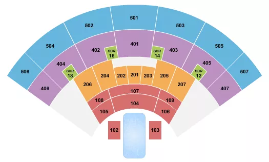 AUDITORIO NACIONAL MEXICO DISNEY ON ICE Seating Map Seating Chart