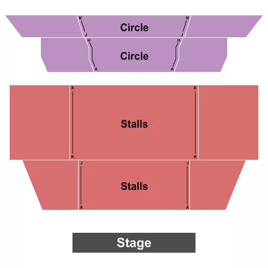ENDSTAGE Seating Map Seating Chart