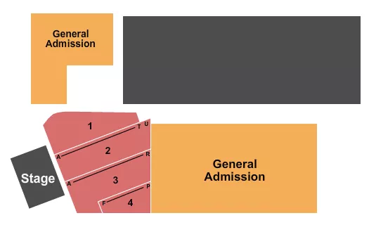 ENDSTAGE 2 Seating Map Seating Chart
