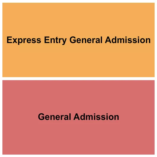 GA EXPRESS ENTRY Seating Map Seating Chart