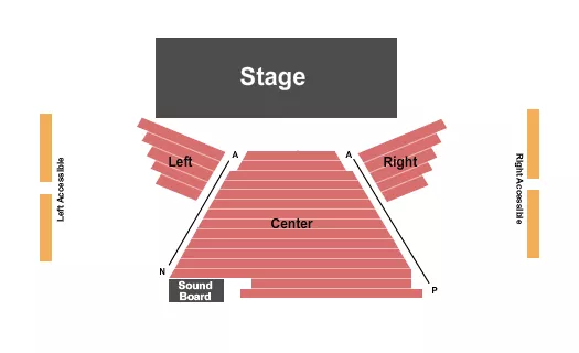 ENDSTAGE 2 Seating Map Seating Chart
